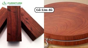 Gỗ lim đỏ rất quý hiếm