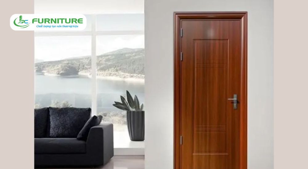 cửa gỗ tự nhiên hiện đại