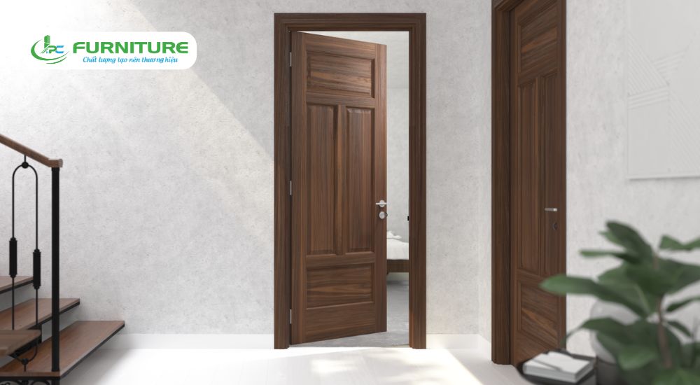 cửa gỗ tự nhiên hiện đại