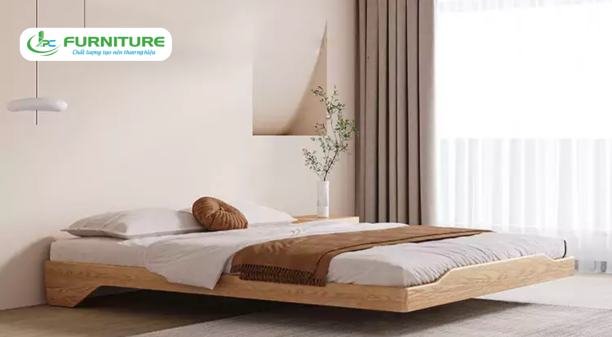 kích thước giường gỗ công nghiệp