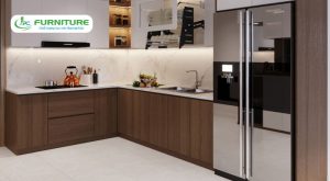 nên làm tủ bếp nhựa hay gỗ