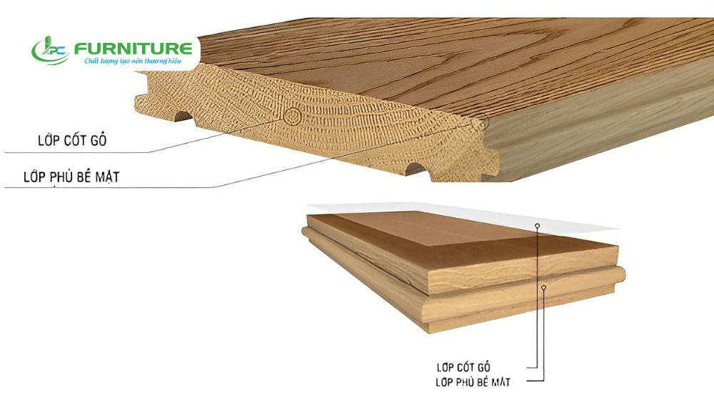 cấu tạo sàn gỗ tự nhiên
