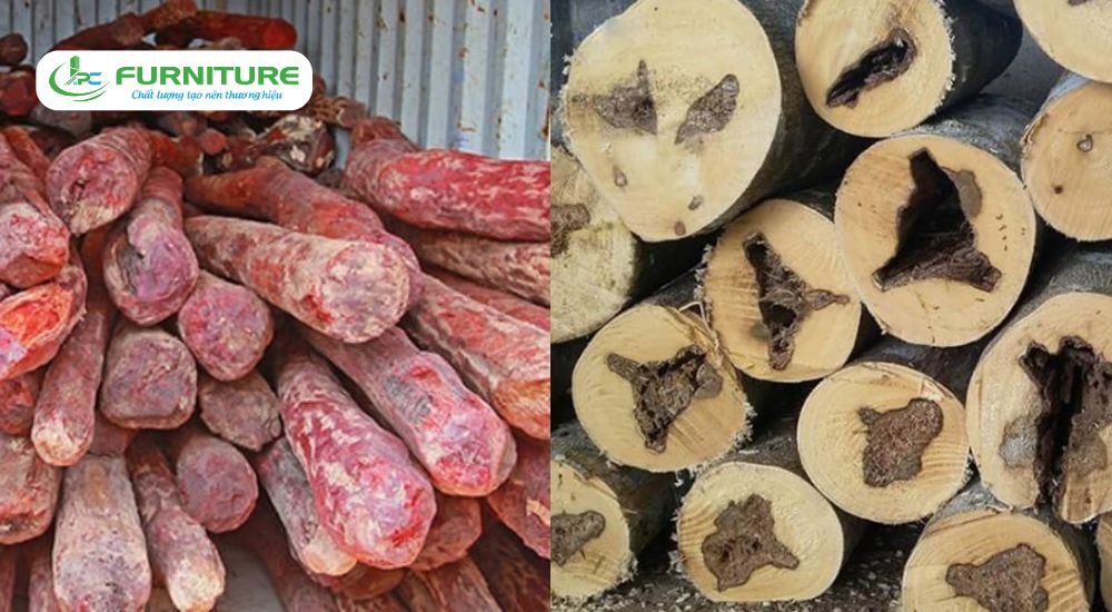 gỗ đàn hương đỏ