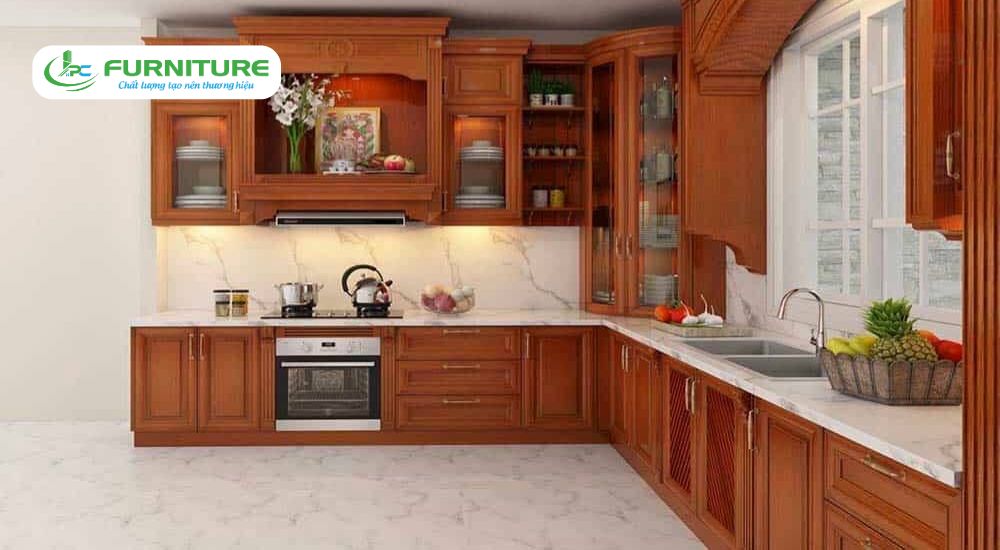 nên làm tủ bếp nhựa hay gỗ