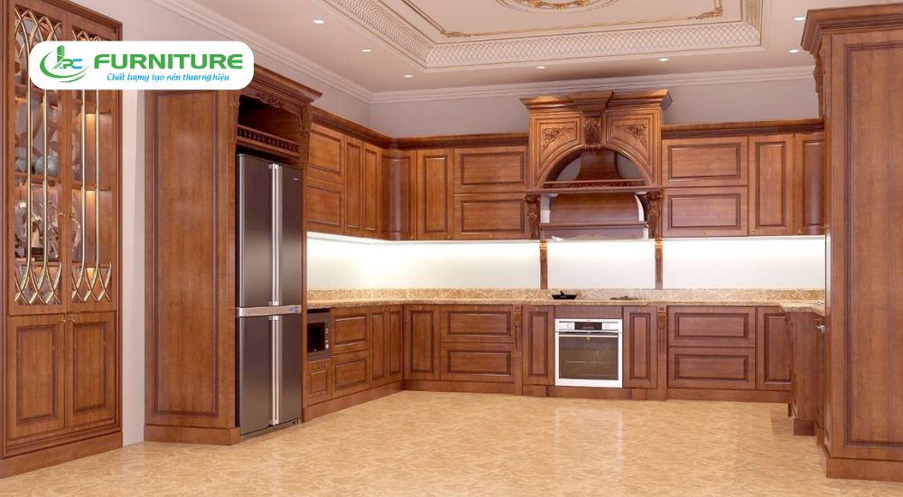 nên làm tủ bếp nhựa hay gỗ