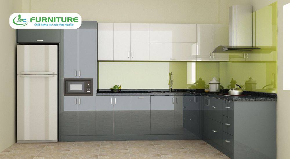 nên làm tủ bếp nhựa hay gỗ